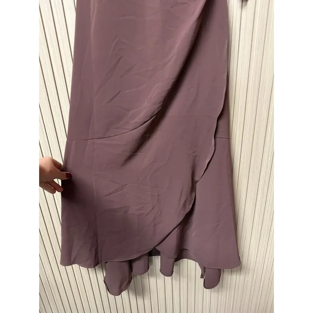Bishop + Young Tara Wrap Midi Dress Anise Women’s Size S